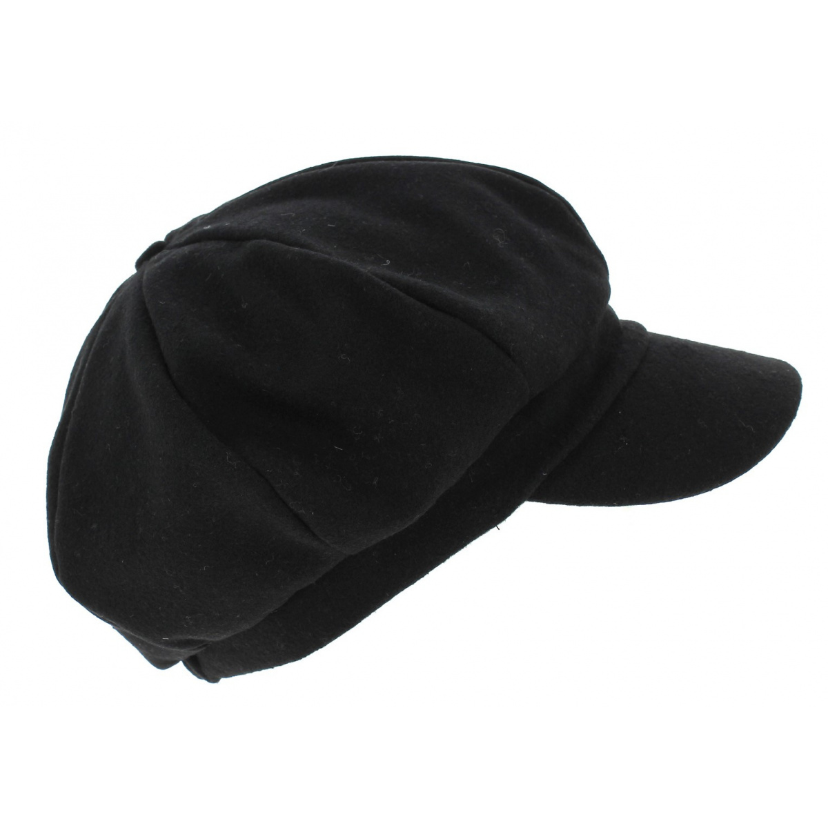 Casquette Gavroche Tania Laine Noire Traclet Reference 20680