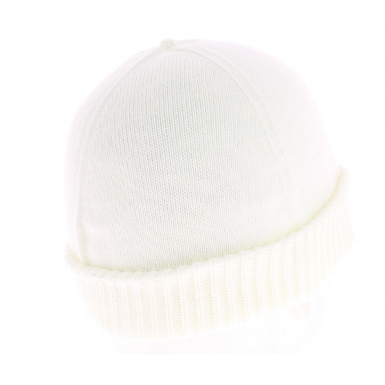 Bonnet Commandant Cousteau Blanc Achat Bonnet Reference