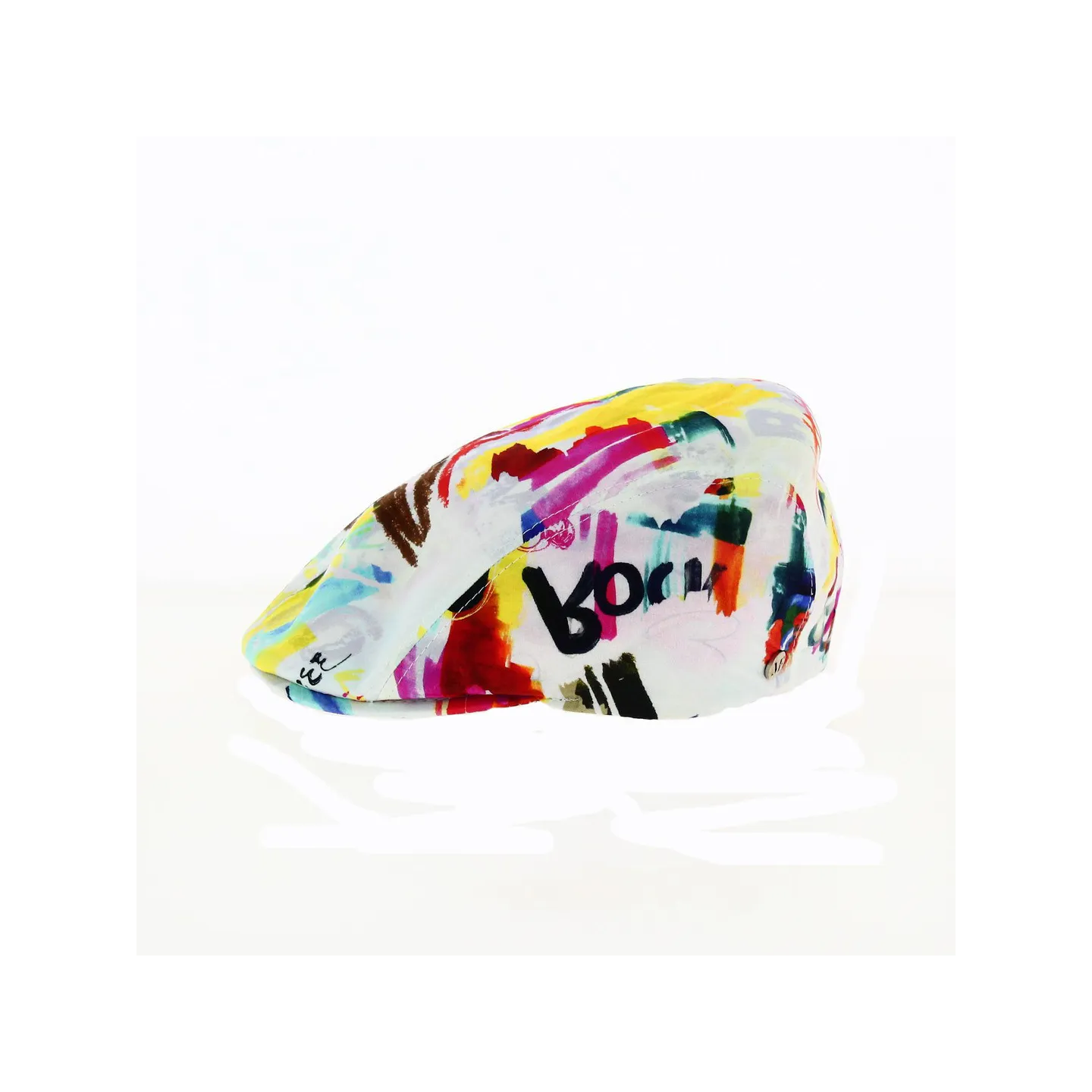 Graff Cotton White Flat Cap - Fléchet