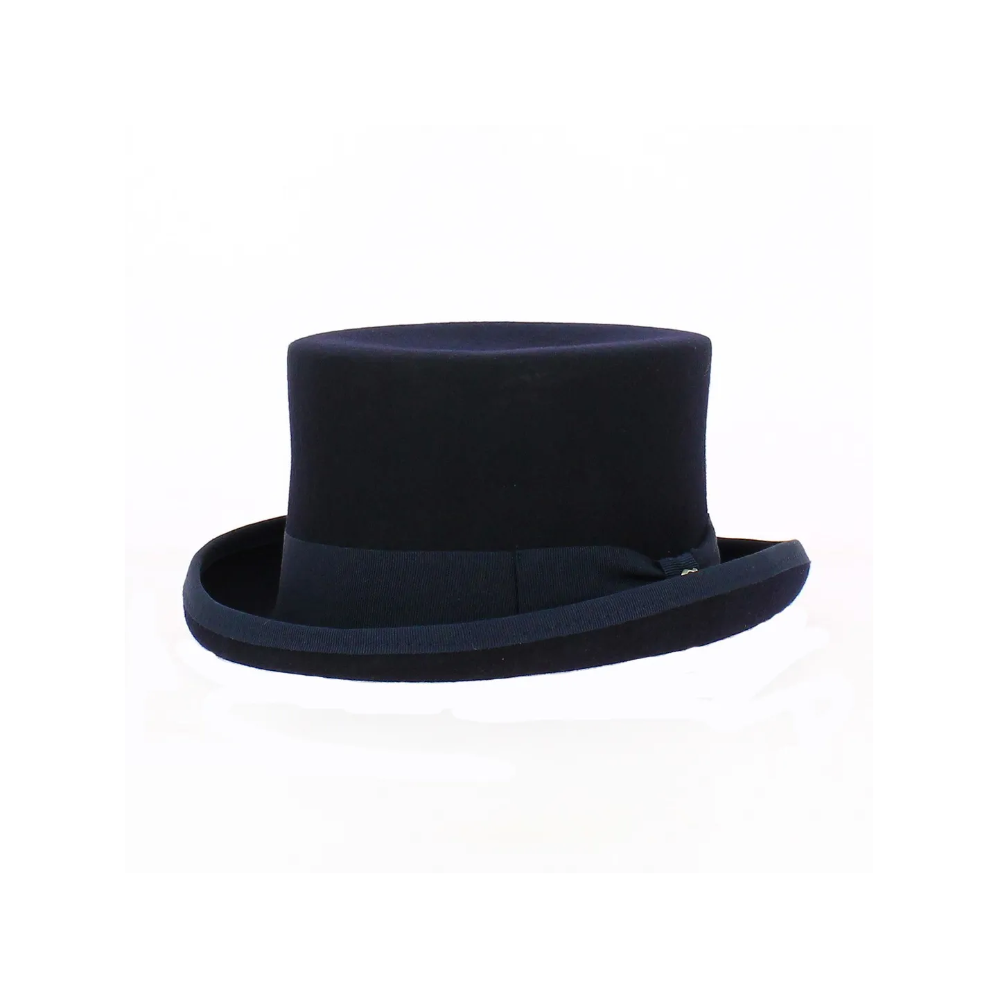 Chapeau Haut de Forme Unieux Feutre Laine Marine - Fléchet Reference : 18032 | Chapellerie Traclet