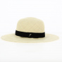 Lina Wide-Brimmed Natural Straw Hat - Flechet