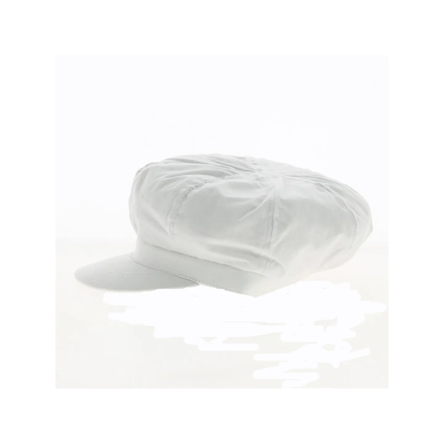 casquette gavroche liberty blanche - achat casquette gavroche Reference : 2066 | Chapellerie Traclet