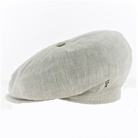 Irish Linen Cap Beige - Fléchet