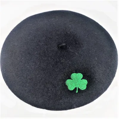 Saint Patrick's Embroidered Beret - Traclet Reference: 15211 | Traclet Hat Shop