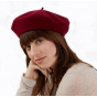 Heritage Beret by Laulhère - Burgundy
