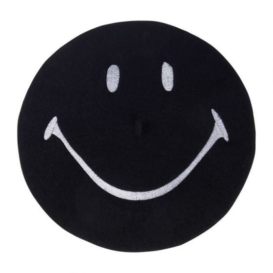 Blue Eguski Lore Basque Beret - Heritage by Laulhère