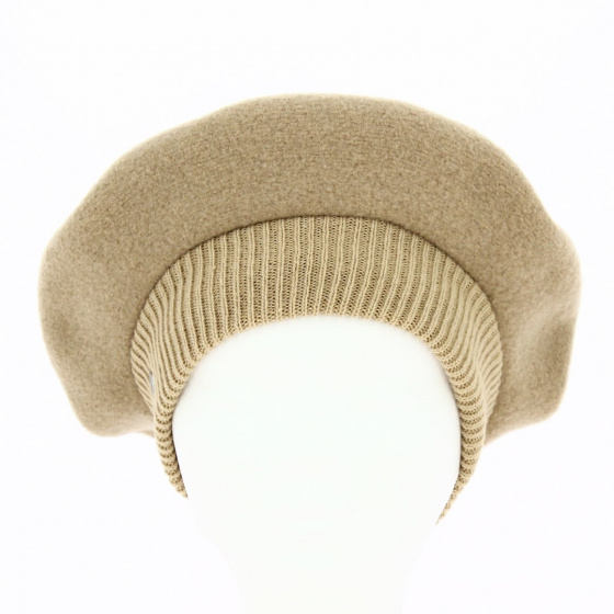 Béret Parisienne Héritage par Laulhère - Sable