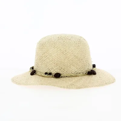 Capeline Été Brigitte Paille Raphia - Traclet