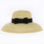 Odile wide-brimmed straw hat - Traclet