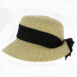 Jessie Straw Wide-Brimmed Hat - Traclet