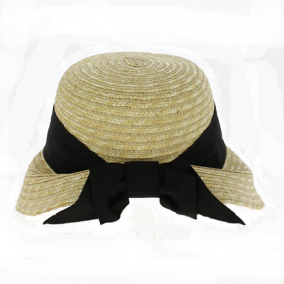 Jessie Straw Wide-Brimmed Hat - Traclet