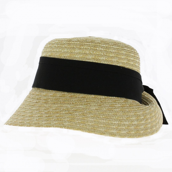Jessie Straw Wide-Brimmed Hat - Traclet