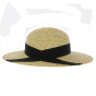 Natural Straw Wide-Brimmed Hat - Willy's Paris