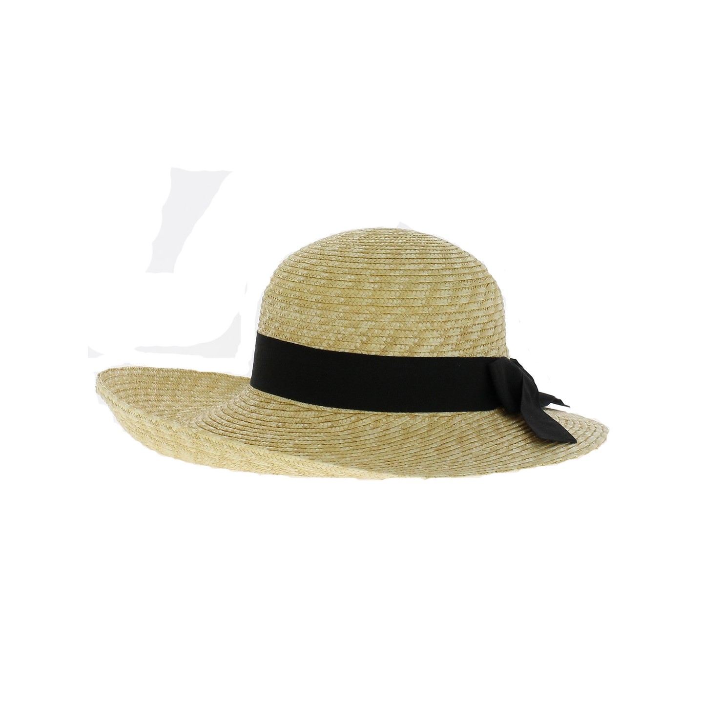 Capeline larges bords paille Alexandra - Traclet
