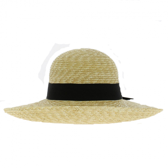 Capeline larges bords paille Alexandra - Traclet Capeline larges bords paille Alexandra - Traclet