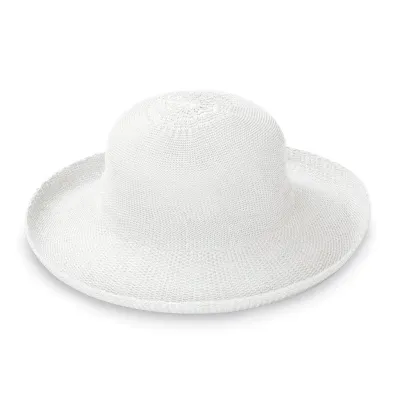 White Breton Wide-Brimmed Hat UPF50+ - House of Ord Reference: 18104 | Traclet Hat Shop