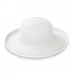 White Breton Wide-Brimmed Hat UPF50+ - House of Ord