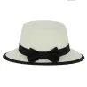 Casquette Panama Blanchi Ruban Noir - City Sport Reference : 1766 | Chapellerie Traclet
