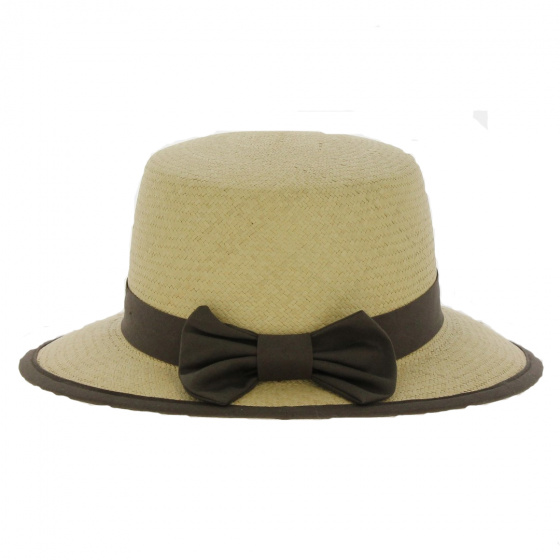 Casquette Panama Visor Ruban Marron - City Sport Casquette Panama Visor Ruban Marron - City Sport