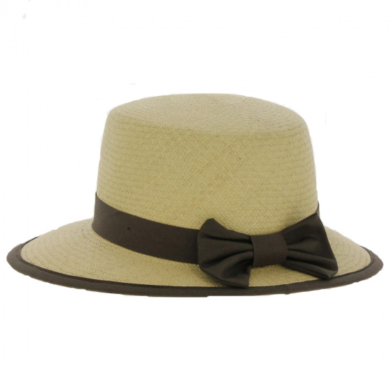 Casquette Panama Visor Ruban Marron - City Sport Casquette Panama Visor Ruban Marron - City Sport