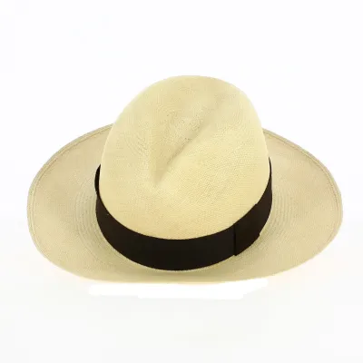 Chapeau Traveller Panama Ruban Marron - Traclet Reference : 18117 | Chapellerie Traclet