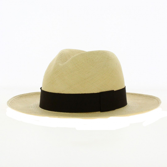 Chapeau Traveller Panama Ruban Marron - Traclet