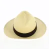 Chapeau Traveller Panama Ruban Marron - Traclet Reference : 18117 | Chapellerie Traclet