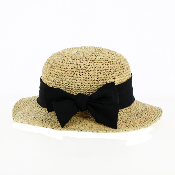 Natural Knot Raphia Capeline - Traclet