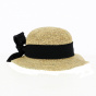 Floppy Hat Raffia Natural Knot - Traclet