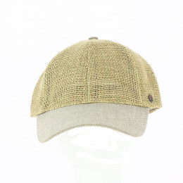 Casquette Baseball Paille avec visière coton - Traclet