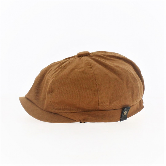Brown Cotton Hatteras Cap - Traclet