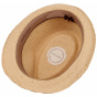 Stetson Mensha Raffia Straw Trilby Hat UPF 40+