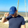 Baseball Cap Recycled Polyester Navy - Le chapoté