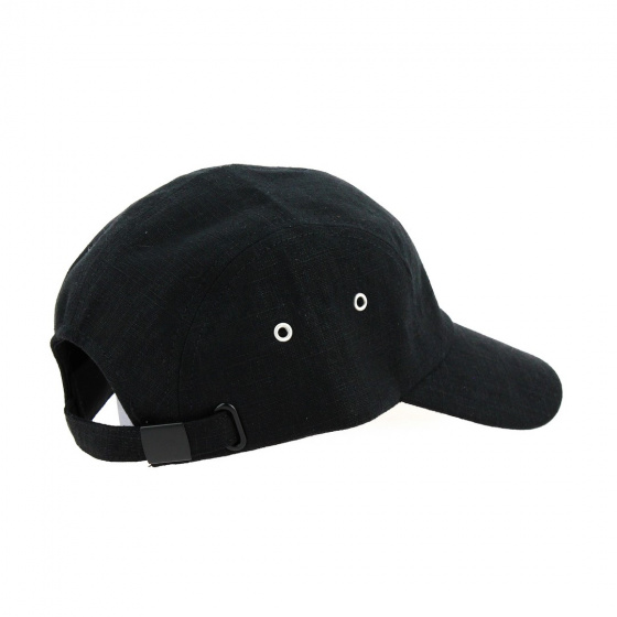 Casquette 5 Panels Tristel Coton Noir - Traclet