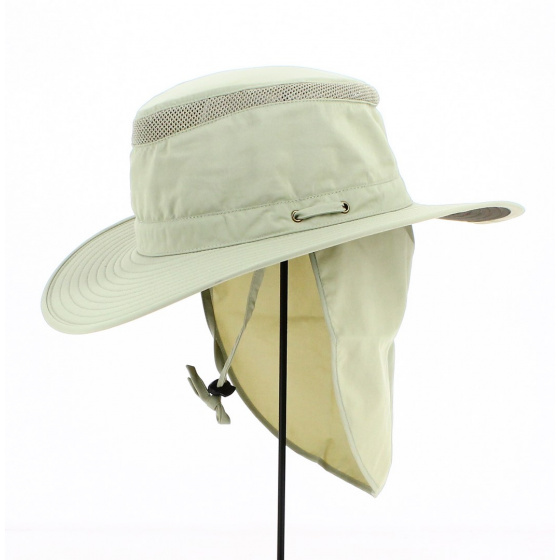 Traveller Outdoor Rio Beige Neck-Covering Hat - Traclet