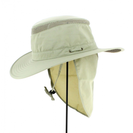 Traveller Outdoor Rio Beige Neck-Covering Hat - Traclet
