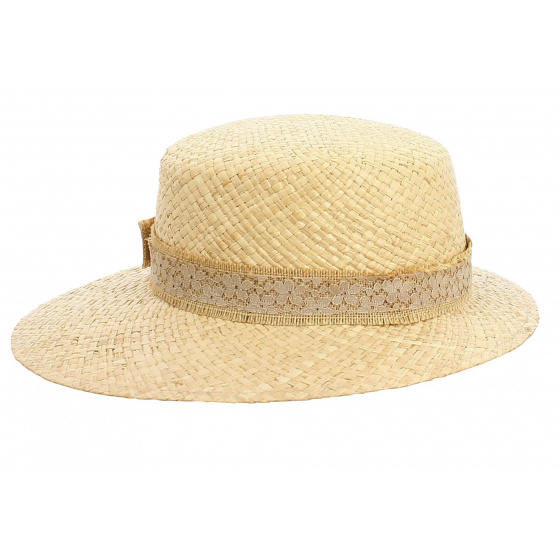 Lea Straw Visor Cap - Traclet