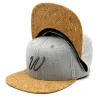 Gainsboro Grey Snapback Cap - Woed