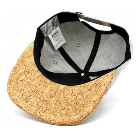 Casquette Snapback Gainsboro Grise - Woed