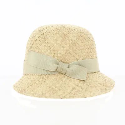 Chapeau cloche paille Maithe - Naturel Reference : 6444 | Chapellerie Traclet