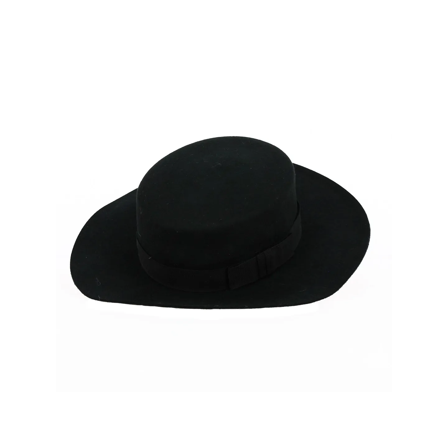 Chapeau Feutre Laine Noir - Reference : 11018 | Chapellerie Traclet