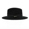Chapeau Traveller Indiana Jones Feutre Poil Noir - Crambes Reference : 12454 | Chapellerie Traclet