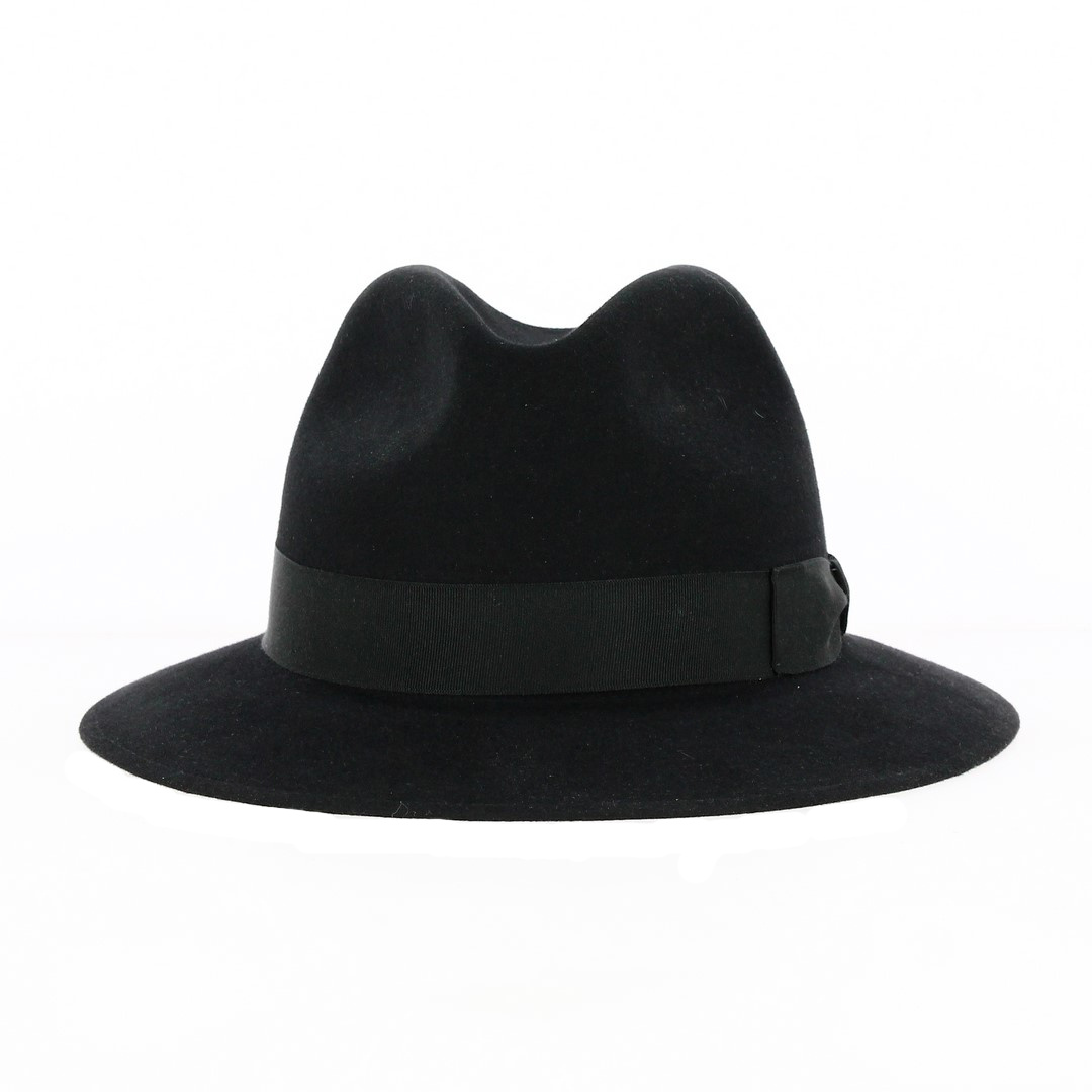 Traveller Hat in Rabbit Fur Felt by Traclet