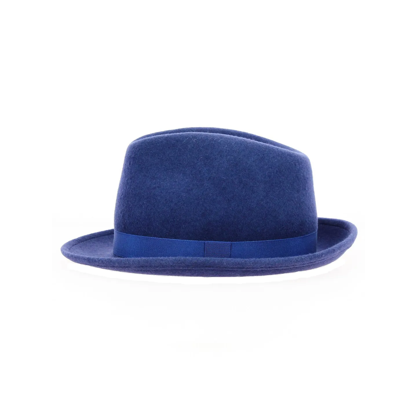 Chapeau Trilby Laine Bleu roi - Traclet Reference : 5426 | Chapellerie Traclet