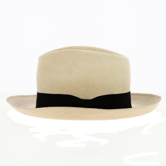 Natural Panama Fedora Hat - Traclet