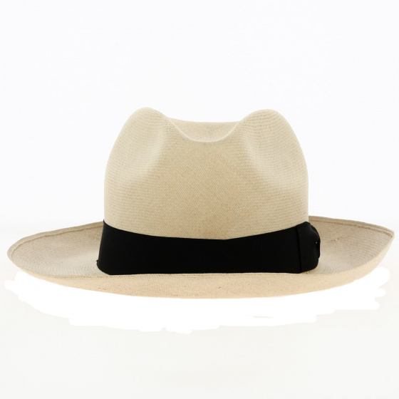 Chapeau Fedora Panama Naturel - Traclet