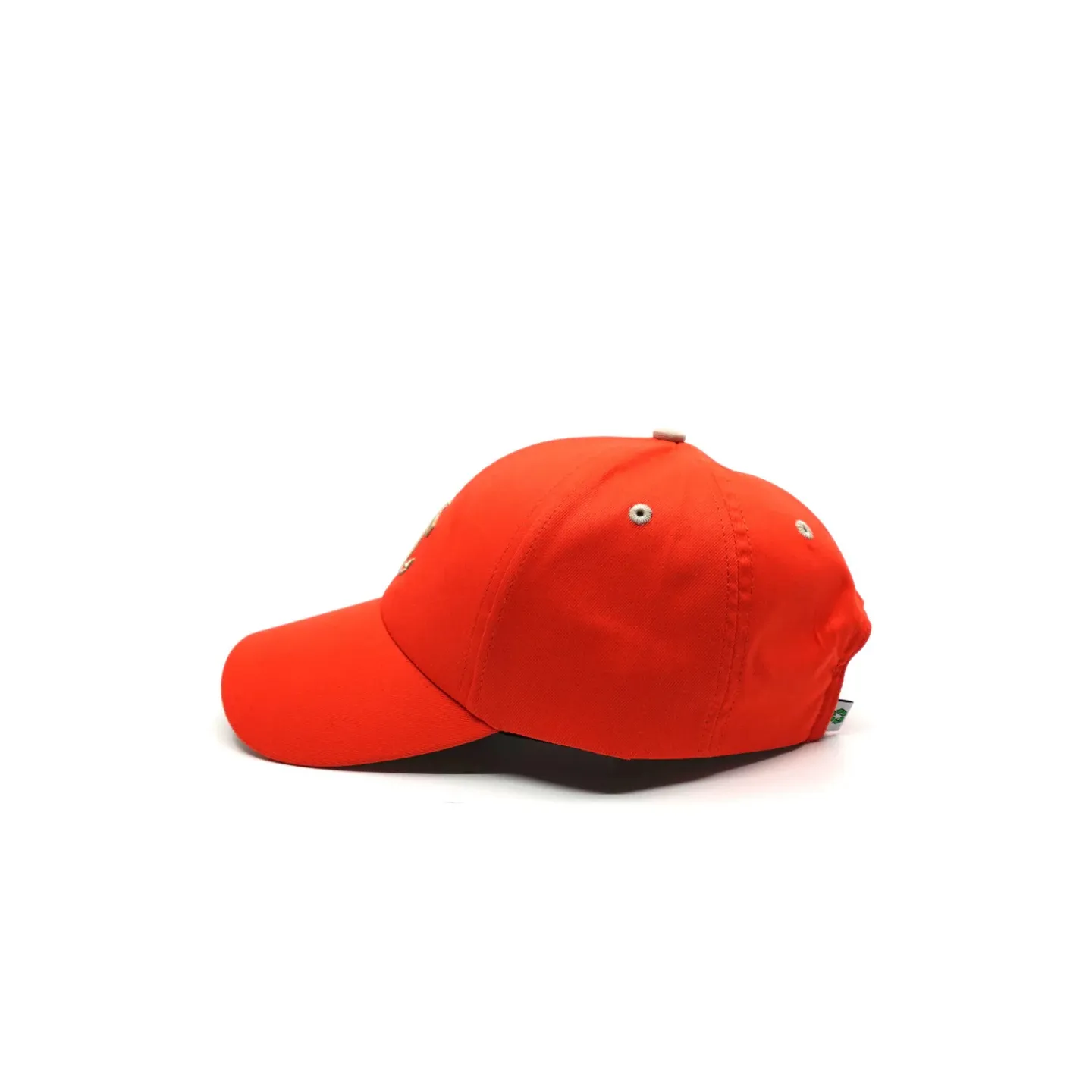 Orange recycled polyester baseball cap - Le chapoté