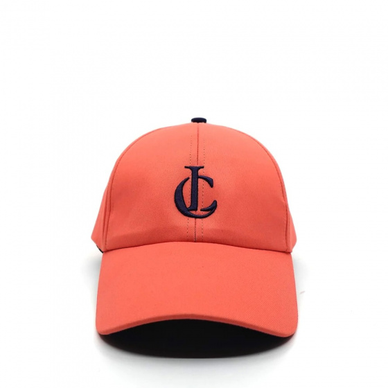 Recycled Polyester Baseball Cap Coral - Le chapoté