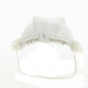 Child Baptism Beguin Hat White - Traclet