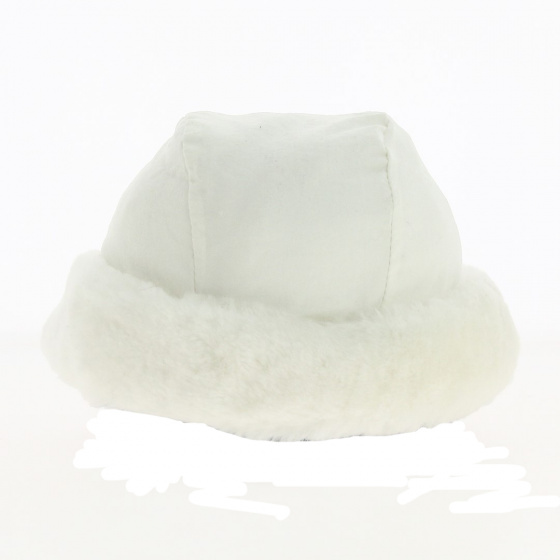 White Baptism Bonnet for Children - Traclet